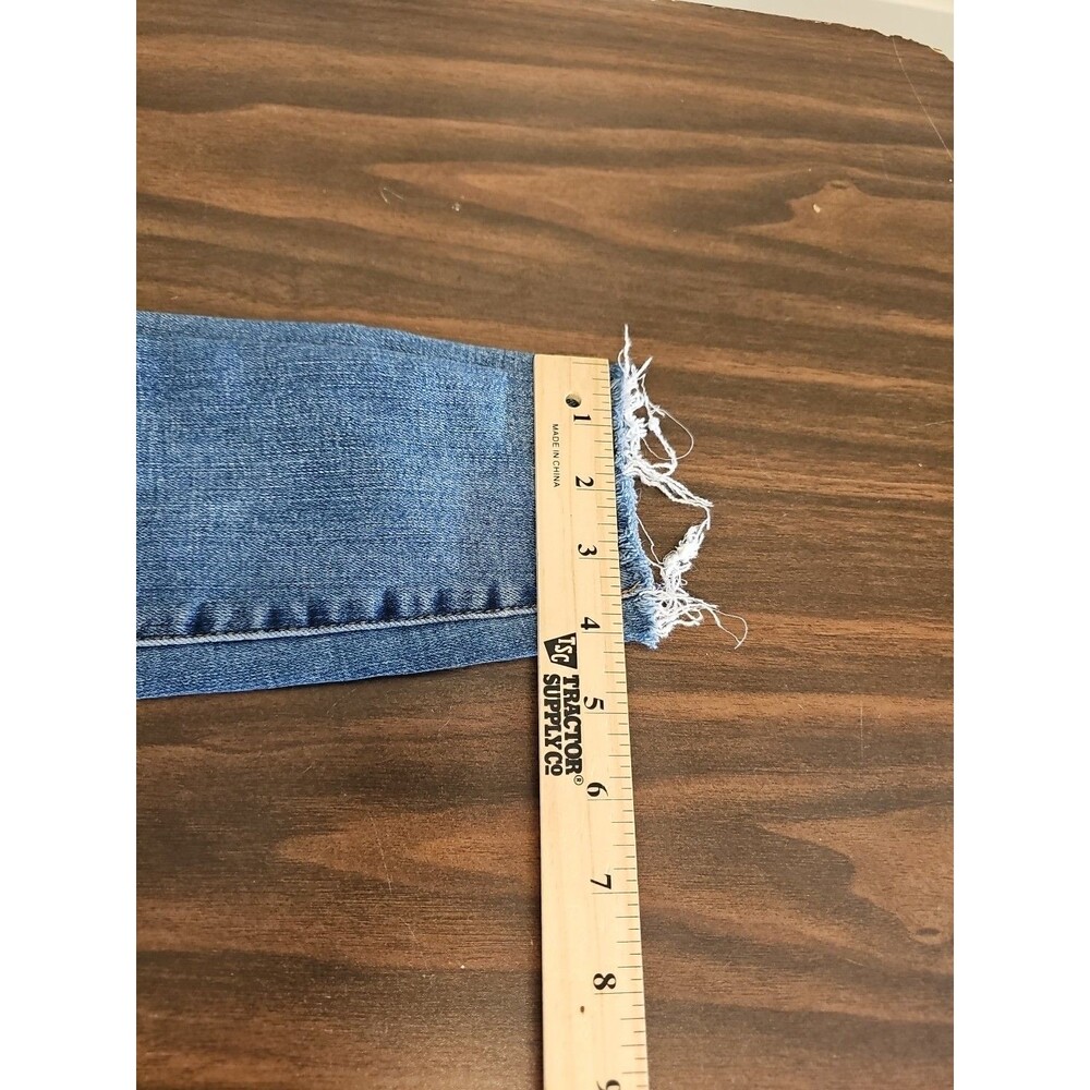 Judy Blue Light Blue Distressed Skinny Jeans - Picture 7 of 11